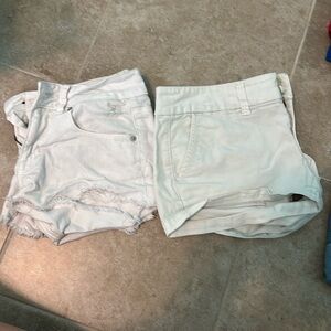 Bundle white shorts